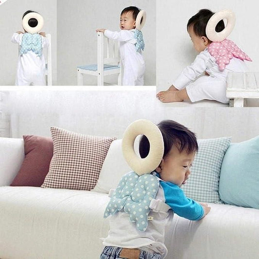 Baby Head Safety Cushion w/ Flexible Straps